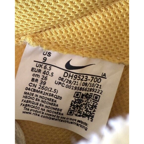Nike Waffle Trainer 2 Yellow Blue Men’s  Size 9 DH9523-700 main image 4